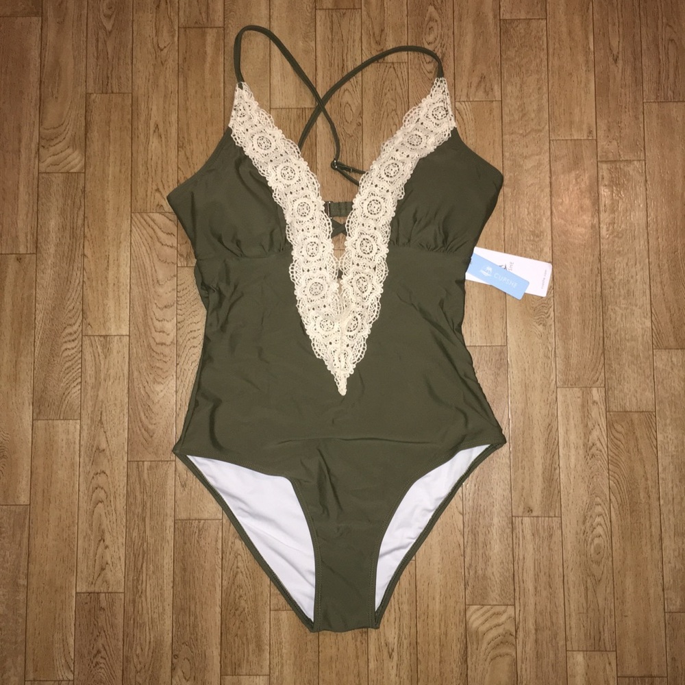 NWT Cupshe One Piece Bathing Suit
